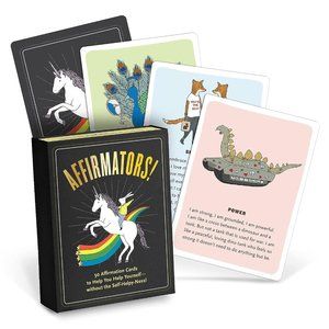 🌟 Affirmators! 50 Affirmation Cards Deck to Help You Help Yourself